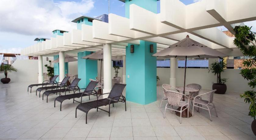 Flat Vista Mar No Meireles Na Beira Mar De Fortaleza 905 Dış mekan fotoğraf